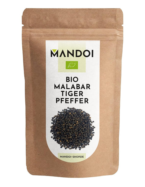 Bio schwarzer Malabar Pfeffer